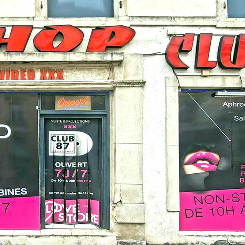 vitrine club 87 nancy