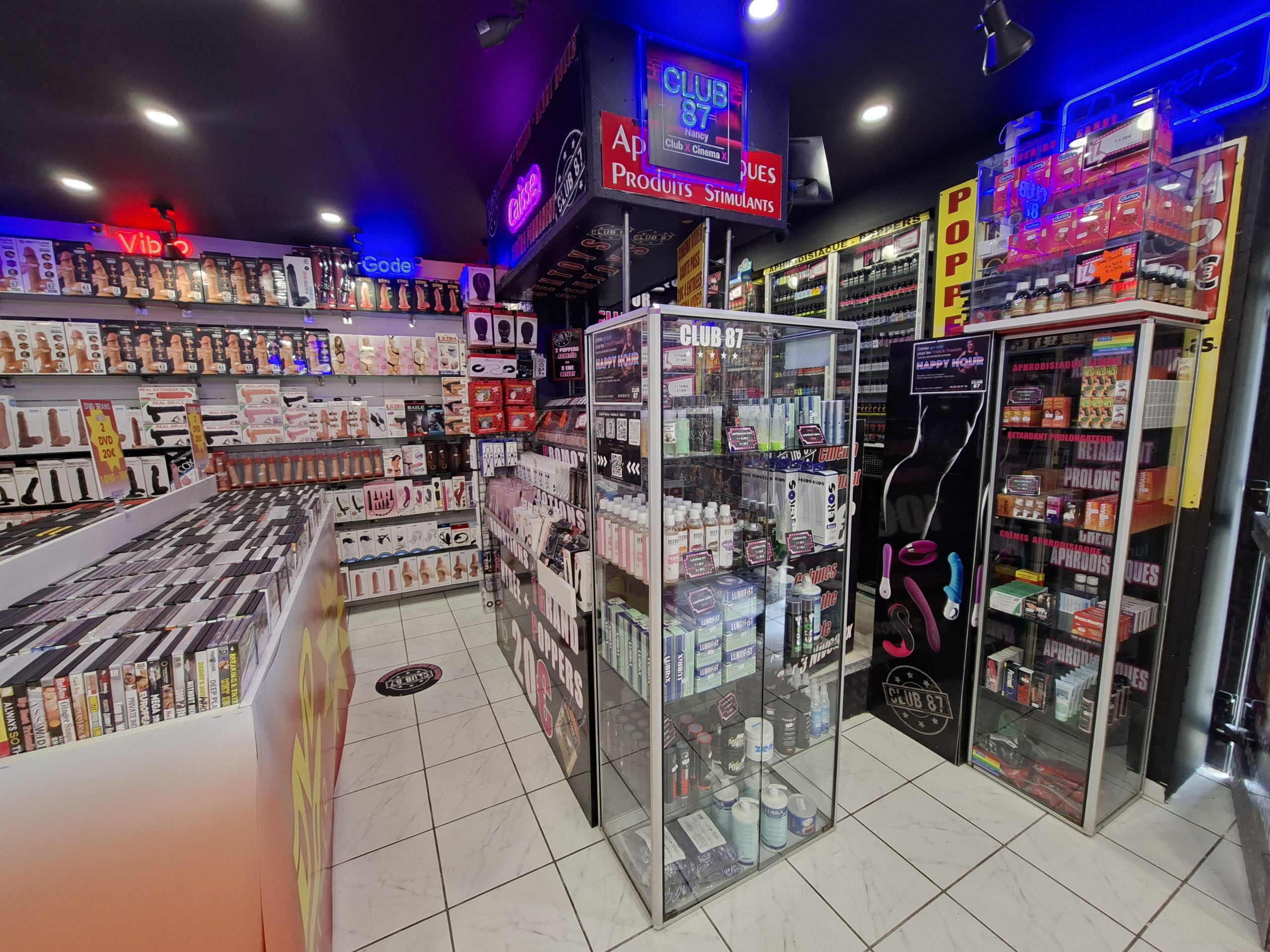boutique 1 club 87 nancy sexshop